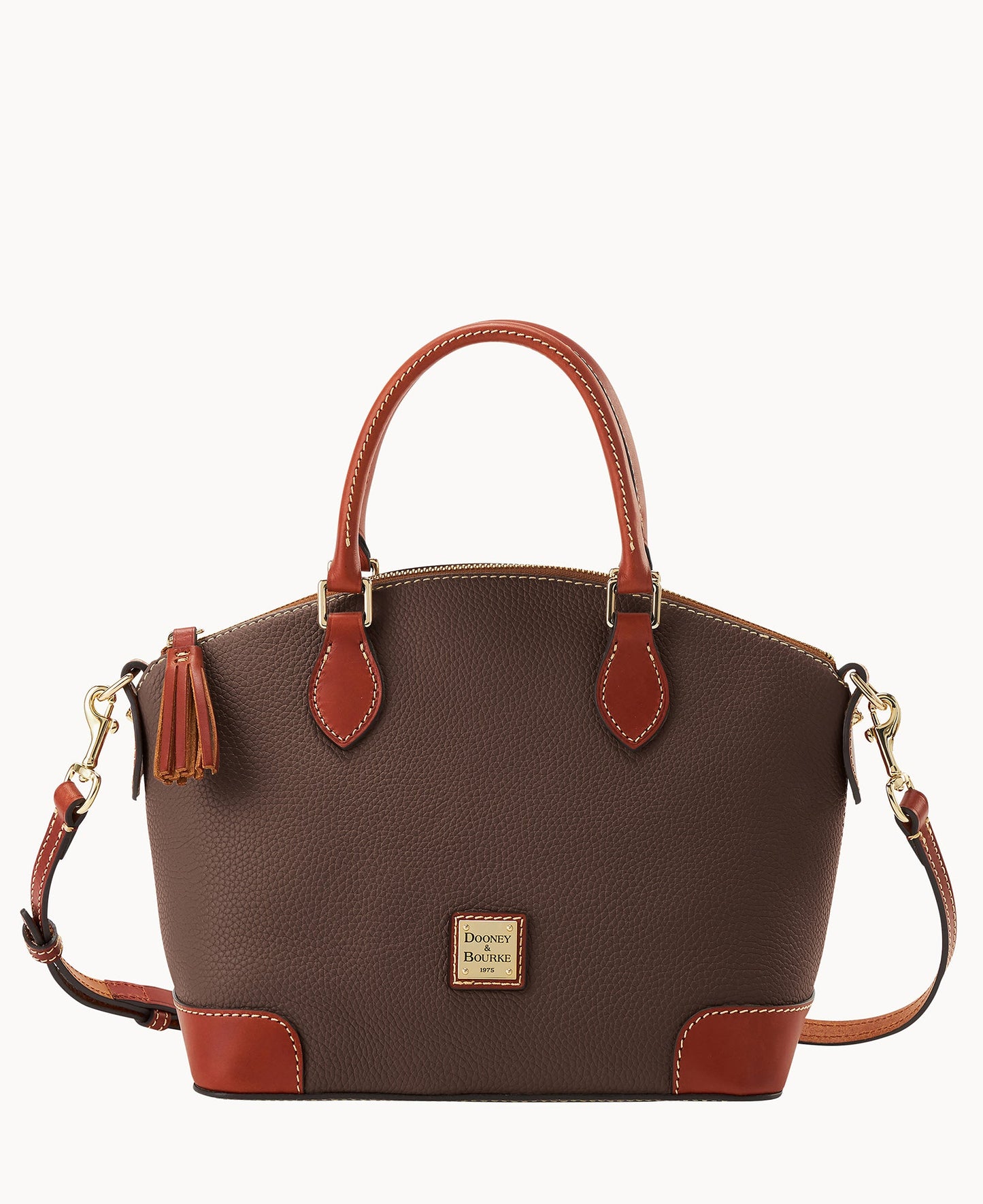 Pebble Grain Geena Satchel