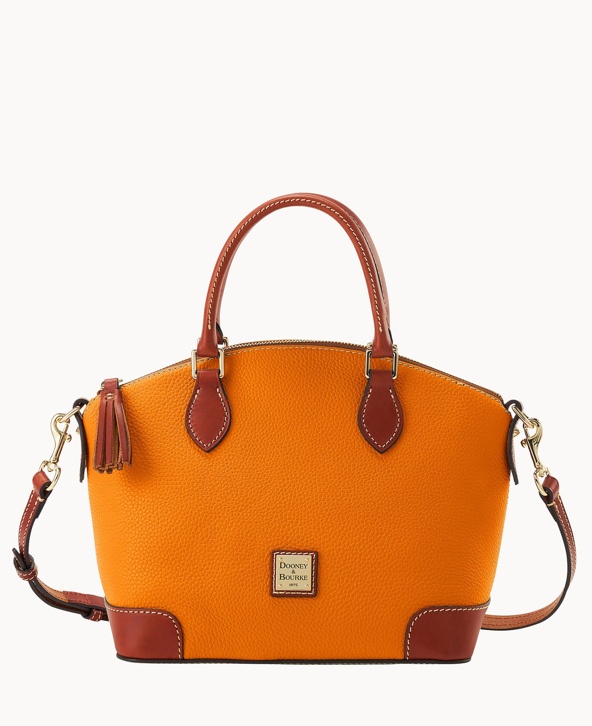 Pebble Grain Geena Satchel