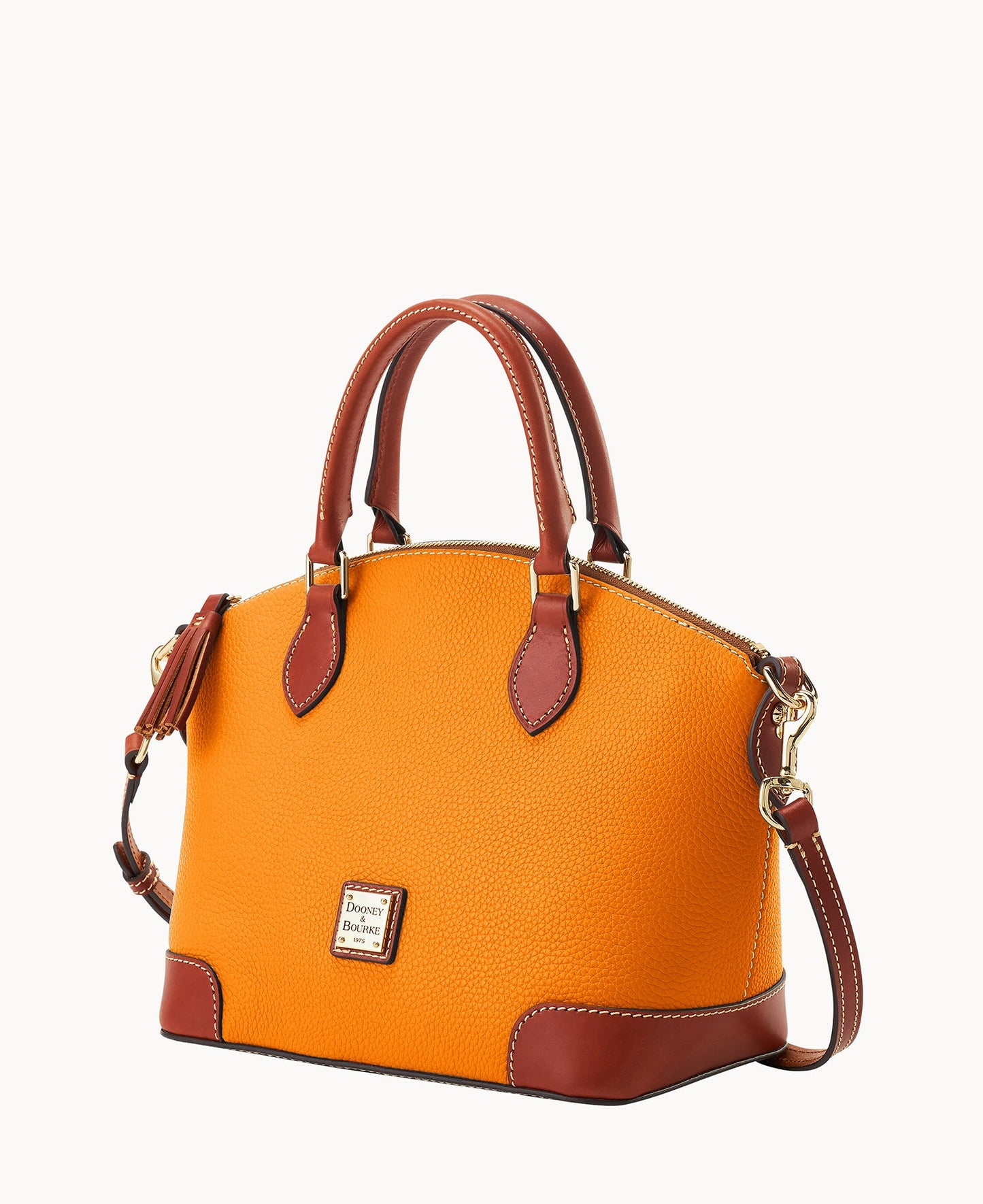 Pebble Grain Geena Satchel