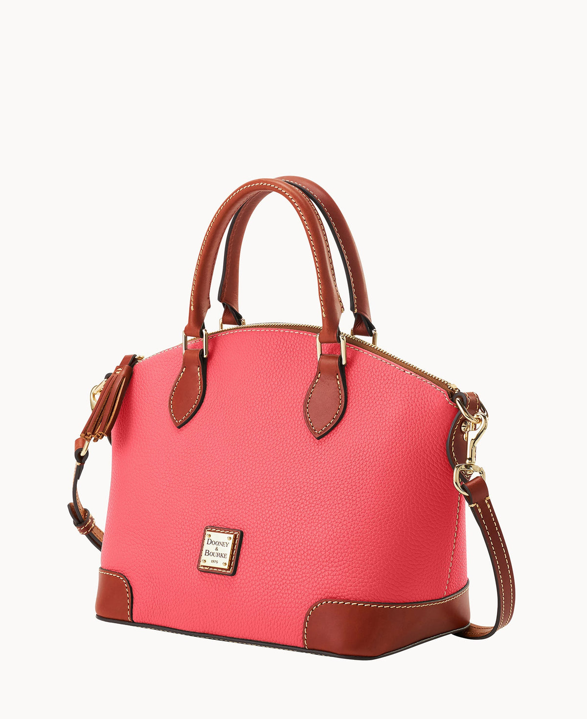 Pebble Grain Geena Satchel