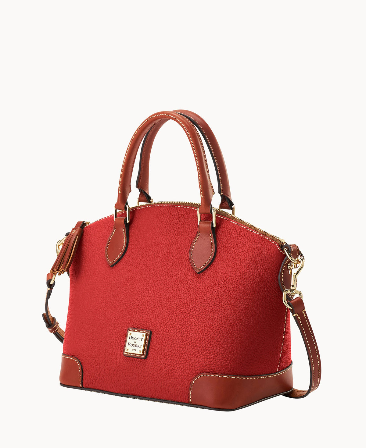 Pebble Grain Geena Satchel