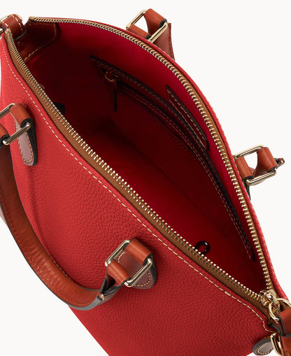 Pebble Grain Geena Satchel