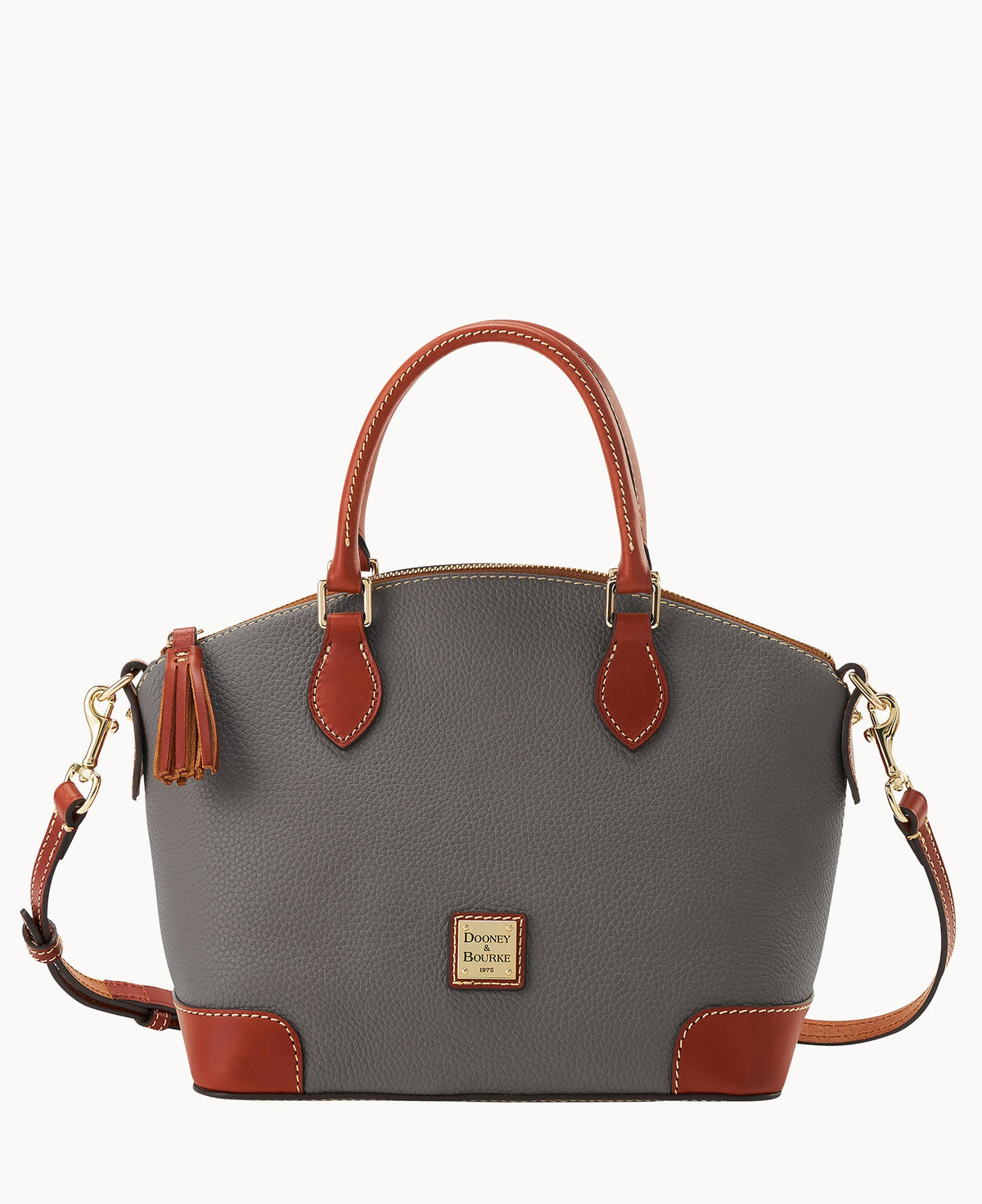 Pebble Grain Geena Satchel