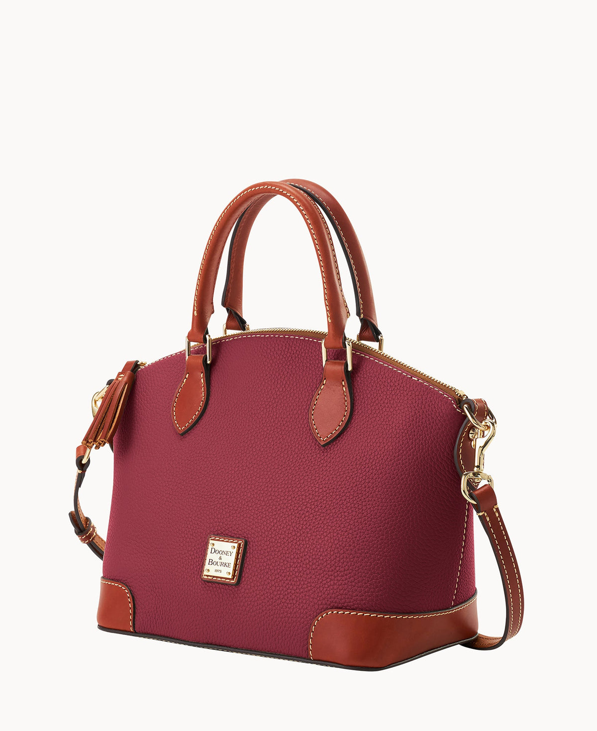Pebble Grain Geena Satchel