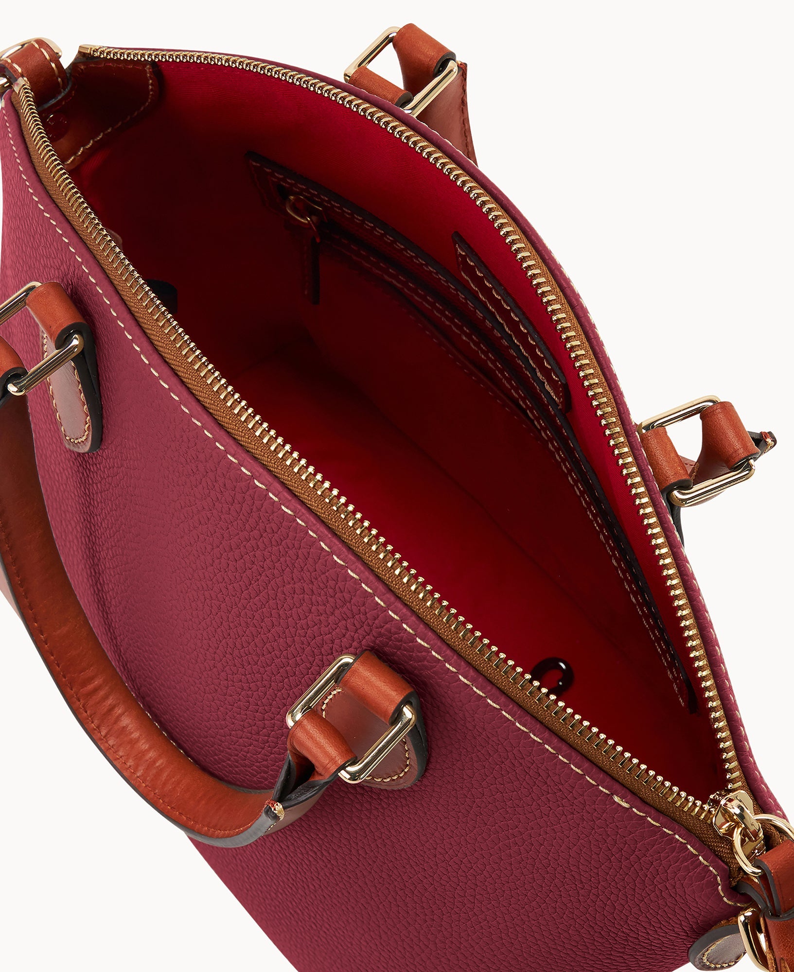 Pebble Grain Geena Satchel
